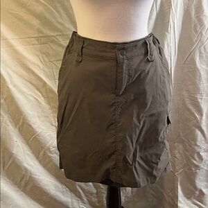 Duluth Trading Co Brown Skort